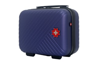 Vanity Spiez K - 23 cm  - Noir, rouge, bleu et argenté