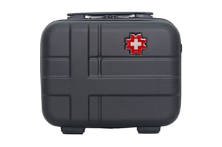 Vanity Uster K - 23 cm  - Noir, rouge et argenté