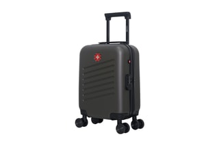 Valise cabine low cost (XS) Zurich - 46 cm  - Noir, rouge, argenté et gris