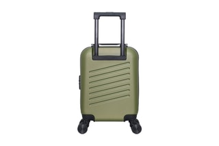 Valise cabine low cost (XS) Zurich - 46 cm  - Noir, rouge, vert et argenté