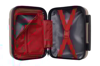 Vanity Uster K - 23 cm  - Noir, rouge, rose, doré et argenté