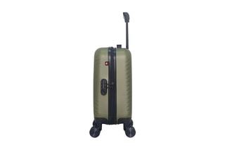 Valise cabine low cost (XS) Spiez - 46 cm  - Noir, rouge, vert et argenté
