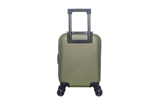 Valise cabine low cost (XS) Spiez - 46 cm  - Noir, rouge, vert et argenté