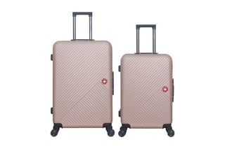 Valise semaine et valise grand volume Spiez - 65/75 cm - Doré rose