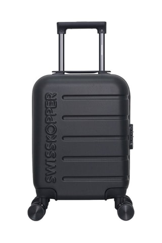 Valise cabine low cost Aigle (XS)  -  46 cm - Argenté, noir et rouge