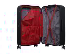Valise grand volume (L) et vanity Zurich  - - Noir