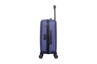 Valise cabine (S) Spiez - 55 cm - Noir, rouge, bleu et argenté