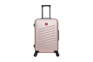 Valise semaine (M) Zurich - 65 cm  - Blanc, noir, rouge, rose et doré