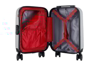 Valise cabine low cost (XS) Spiez - 46 cm - Gris