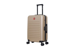 Valise semaine (M) Wil - 65 cm  - Blanc, noir, beige et rouge