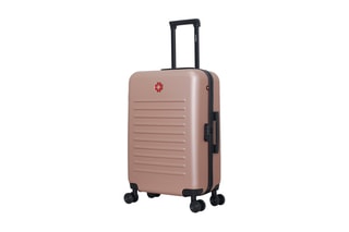 Valise semaine (M) Wil - 65 cm  - Blanc, noir, rose et doré