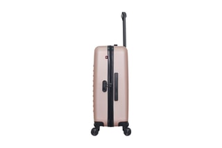Valise semaine (M) Wil - 65 cm  - Blanc, noir, rose et doré
