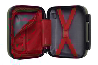 Vanity Zurich K - 23 cm  - Noir, rouge, vert et argenté