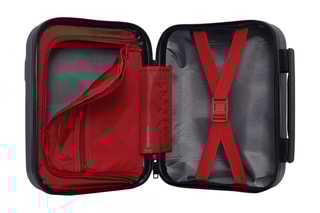 Vanity Uster K - 23 cm  - Noir, rouge et bleu