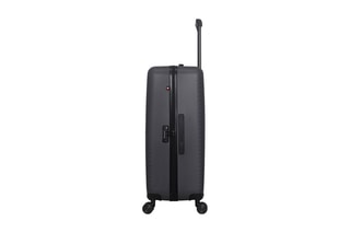 Valise grand volume (L) Spiez - 75 cm  - Blanc, noir et rouge