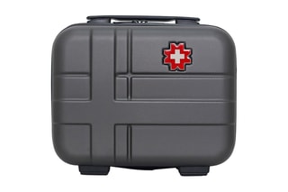 Vanity Uster K - 23 cm  - Noir, rouge, argenté et gris