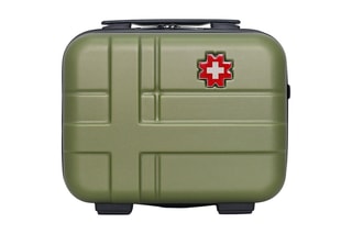 Vanity Uster K - 23 cm  - Noir, rouge, vert et argenté