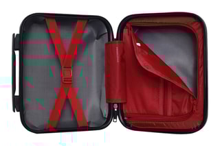 Vanity Wil K - 23 cm  - Noir, rouge, argenté et gris