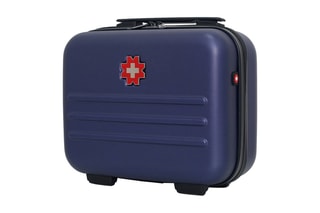 Vanity Wil K - 23 cm  - Noir, rouge, bleu et argenté