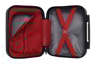 Vanity Aigle K - 23 cm  - Noir, rouge et argenté