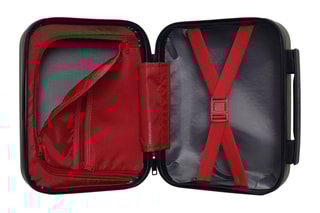 Vanity Aigle K - 23 cm  - Noir, rouge, vert et argenté