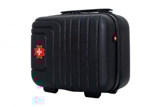 Vanity Rüti K - 23 cm  - Noir, rouge et argenté