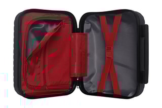 Vanity Spiez K - 23 cm  - Noir, rouge et argenté