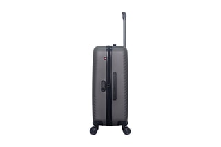 Valise semaine (M) Spiez - 65 cm  - Noir, rouge, argenté et gris