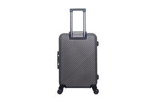 Valise semaine (M) Spiez - 65 cm  - Noir, rouge, argenté et gris