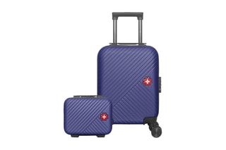 Valise cabine low cost (XS) et vanity Spiez - 32/30 cm  - Bleu