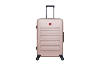 Valise grand volume (L) et vanity Wil - 75 / 23 cm  - Rose et doré