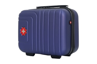 Vanity Rüti K - 23 cm  - Noir, rouge, bleu et argenté