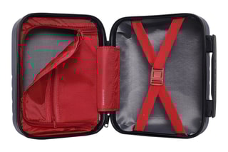 Vanity Rüti K - 23 cm  - Noir, rouge, bleu et argenté