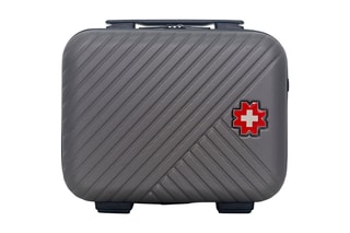 Vanity Spiez K - 23 cm  - Noir, rouge, argenté et gris