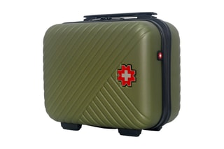 Vanity Spiez K - 23 cm  - Noir, rouge, vert et argenté