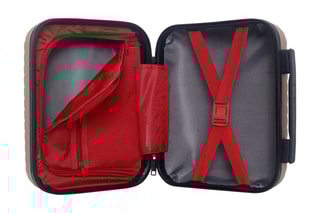 Vanity Spiez K - 23 cm  - Noir, rouge, rose, doré et argenté