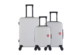 Set de 3 valises Spiez (XXS/S/M) - 46/55/65 cm - Gris