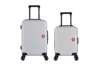 Valise XXS et valise cabine Spiez (XXS/S) - 46/55 cm - Gris