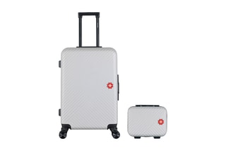 Valise semaine et vanity Spiez (S/K) - 65/30 cm - Gris