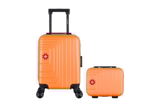 Valise XXS et vanity Ruti (XXS/K) - 46/30 cm - Orange