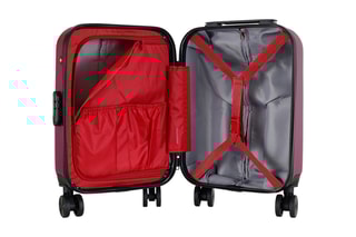 Valise XXS et vanity Ruti (XXS/K) - 46/30 cm - Violet