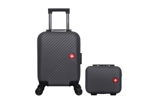 XXS Trolley en Beautycase Spiez (XXS/K) - 46/30 cm - Zwart