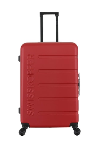 Valise grand volume (L) Aigle  -  75 cm - Bordeaux