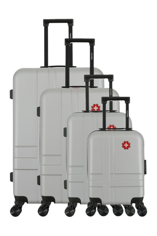 Set de 4 valises Uster - M (XXS/S/M/L)  -  46/55/65/75 cm - Gris
