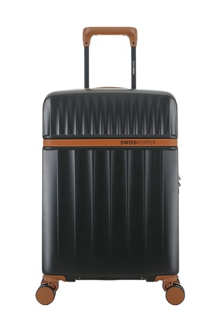 Valise cabine low-cost et valise cabine Zermatt (XS/S) - 54,5/67 cm - Noir
