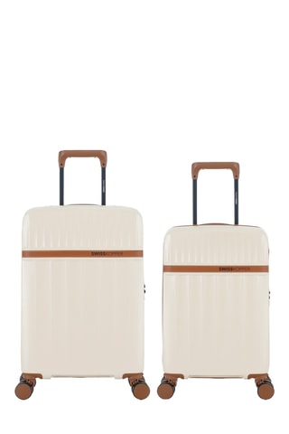 Valise cabine low-cost et valise cabine (XS/S) Zermatt - 54,5/59,5 cm - Écru