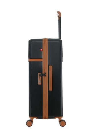 Valise cabine low-cost et valise grand volume Zermatt (XS/L) - 59,5/76,5 cm - Noir