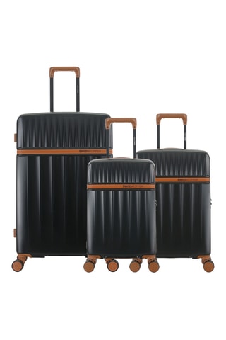 Set de 3 valises Zermatt (XS/S/L) - 54,5/67/76,5 cm - Noir