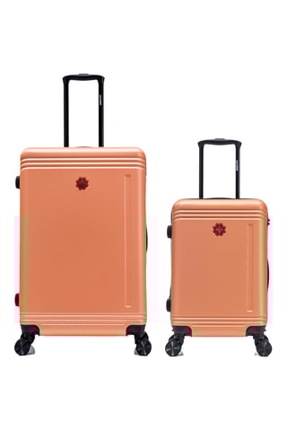 Valise cabine et valise grand volume Gstaad (L/S) - 55/75 cm - Orange