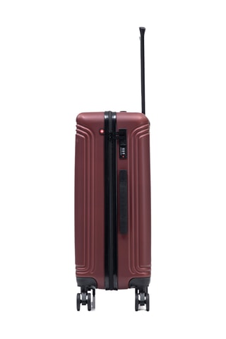 Valise semaine et valise grand volume Gstaad (M/L) - 66/75 cm - Bordeaux